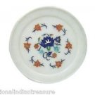 7" Decor Marble Plate Pietra Dura Mosaic Malachite Handmade Home Decor Gifts 7" Decor Marble Plate Pietra Dura Mosaic Malachite Handmade Home Decor Gifts