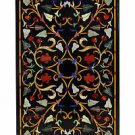 Size 24"x42" Marble Dining Table Top Mosaic Inlay Floral Marquetry Home Decor Size 24"x42" Marble Dining Table Top Mosaic Inlay Floral Marquetry Home Decor