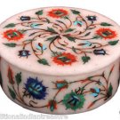 4"x4"x2" Marble Jewellery Storage Box Malachite Collectible Art Marquetry Inlay 4"x4"x2" Marble Jewellery Storage Box Malachite Collectible Art Marquetry Inlay