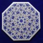 31" Marble Table Top Semi Precious Pietra Dura Lapis Lazuli Furniture Home Decor