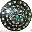 Size 3'X3' Marble Dining Table Top Inlay Abalone Stone Floral Home Decor H926B