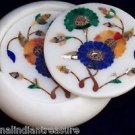 Marble Coaster Set Kitchen Accessories Marquetry Pietra Dura Home Decor Gifts Marble Coaster Set Kitchen Accessories Marquetry Pietra Dura Home Decor Gifts
