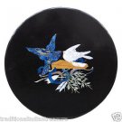 30" Marble Coffee Table Top Rare Inlaid Rare Gemstone Pietradura Home Deco Gifts 30" Marble Coffee Table Top Rare Inlaid Rare Gemstone Pietradura Home Deco Gifts