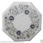 12" Coffee Table / Side End Tables Marble Hand Inlay Pietra Dura Art Home Decor