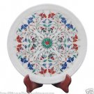12"x 12" Marble Serving Tray Plate Mosaic Inlay Gemstone Pietradure Home Decor 12"x 12" Marble Serving Tray Plate Mosaic Inlay Gemstone Pietradure Home Decor