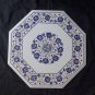 18" Marble Marquetry Lapis Lazuli Coffee Dining Table Top Paua Shell Home Decor