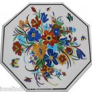 24" White Marble Dining Coffee Table Top Marquetry Mosaic Home Decor butterflies 24" White Marble Dining Coffee Table Top Marquetry Mosaic Home Decor butterflies