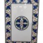 3'x2' Italian Marble Top Faux Marble Table Top Handmade Pietra Dura Lapis Lazuli