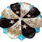 15" White Marble Dry Fruit Bowl Abalone Stone Kitchen Décor Inlay Work Marquetry