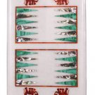 Size 21"x14" Marble Backgammon Game Table Marquetry Malachite Elephant Marquetry Size 21"x14" Marble Backgammon Game Table Marquetry Malachite Elephant Marquetry