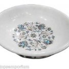 White Marble Dry Fruit Bowl Real Abalone Gems Inlay Pietradure Kitichen Art Gift White Marble Dry Fruit Bowl Real Abalone Gems Inlay Pietradure Kitichen Art Gift