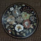 29" Black Marble Marquetry mosaic Flower Pietra Dura Dining Coffee Table Top New