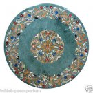 48" Marble Coffee Dining Table Top Paua Handmade Floral Design Home Decor Art 48" Marble Coffee Dining Table Top Paua Handmade Floral Design Home Decor Art