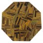 Size 1'x1' Marble End Coffee Table Top Rare Inlay Gemstone Mosaic Home Decor