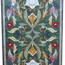 Size 3'x6' Marble Dining Table Top Rare Inlay Birds Mosaic Pietradure Decor