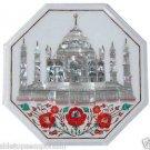 Size 18"x18" Marble Side Coffee Table Top Rare Stone Tajmahal Mosaic Home Decor Size 18"x18" Marble Side Coffee Table Top Rare Stone Tajmahal Mosaic Home Decor