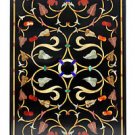 Size 2'x4' Marble Dining Table Top With Stand Inlay Mosaic Art Home