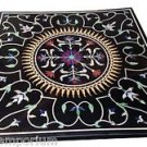 Size 3'x3' Marble Dining Side Corner Table Top Mosaic Inlay Pietradure Home Deco