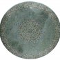 Size 2'x2' Marble Corner Coffee Table Top Pauashell Gems Mosaic Floral Decor