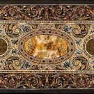 Size 2.5'x5' Marble Dining Table Top Pietradure Inlay Mosaic Art Decor Furniture Size 2.5'x5' Marble Dining Table Top Pietradure Inlay Mosaic Art Decor Furniture
