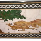 Size 30"x48" Marble Dining Coffee Center Table Top Inlaid Lion Mosaic Art Decor Size 30"x48" Marble Dining Coffee Center Table Top Inlaid Lion Mosaic Art Decor