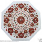 Size 1'x1' Marble Coffee Table Top Hakik Inlay Semi Precious Home Decor Art Size 1'x1' Marble Coffee Table Top Hakik Inlay Semi Precious Home Decor Art