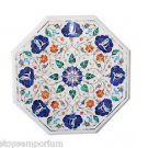 Size 15"x15" Marble Handmade Coffee Table Top Pietra Dura Home Decor Arts