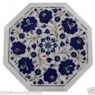 Size 1'x1' Marble Coffee Table Top Inlay Handmade Lapis Lazuli Decor Christmas Size 1'x1' Marble Coffee Table Top Inlay Handmade Lapis Lazuli Decor Christmas