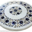 Size 18"x18" Marble End Coffee Table Top Inlay Marquetry Mosaic Floral Decor Size 18"x18" Marble End Coffee Table Top Inlay Marquetry Mosaic Floral Decor