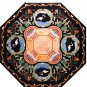 Size 3'x3' Marble Dining Coffee Table Top Mosaic Rare Inlay Pietradure Home Deco
