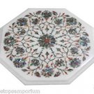 Size 1'x1' Marble Coffee Table Top Abalone Shell Semi Precious Home Decor Art Size 1'x1' Marble Coffee Table Top Abalone Shell Semi Precious Home Decor Art