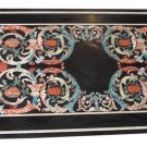 Size 2.5'x5' Marble Dining Table Top Pietradure Inlay Rare Mosaic Deco Furniture Size 2.5'x5' Marble Dining Table Top Pietradure Inlay Rare Mosaic Deco Furniture