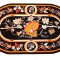 Size 2'x3' Marble Dining Center Coffee Table Top Inlay Gems Mosaic Marquetry Art
