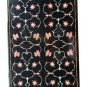 Size 30"x48" Marble Dining Table Top Carnelian Mosaic Floral Art Home Decor