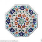 Size 18"x18" Marble Console Table Top MICRO Inlay Mosaic Christmas Home Decor Size 18"x18" Marble Console Table Top MICRO Inlay Mosaic Christmas Home Decor