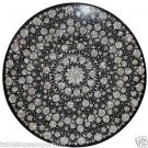 Size 3'x3' Marble Dining Table Top Mother of Pearl Stone Pietradure Inlay Work Size 3'x3' Marble Dining Table Top Mother of Pearl Stone Pietradure Inlay Work