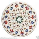 Size 18"x18" Marble Center Coffee Corner Table Top Inlay Marquetry Mosaic Decor Size 18"x18" Marble Center Coffee Corner Table Top Inlay Marquetry Mosaic Decor