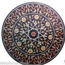 Size 36"x36" Marble Coffee Side Table Top Real Inlay Marquetry Art Outdoor Decor Size 36"x36" Marble Coffee Side Table Top Real Inlay Marquetry Art Outdoor Decor