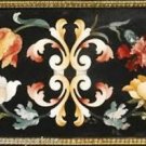 Size 30"x36" Marble Dining Center Coffee Table Top Inlaid Pietradure Mosaic Deco