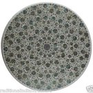 Size 42"x42" Marble Side Coffee Table Top Pauashell Mosaic Floral Home Decor
