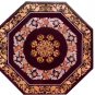 Size 3'x3' Marble Dining Table Top Hakik Mosaic Flower Marquetry Home Decor