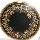 Size 30"x30" Marble Coffee Table Top Real Mosaic Inlay Marquetry Home Decorative