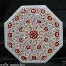 20" Marble Inlay Paua Shell coffee Side Table Top Hakik Pietra Dura Decor Art 20" Marble Inlay Paua Shell coffee Side Table Top Hakik Pietra Dura Decor Art