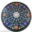 12" Floral  Marble Rare Beautiful Table Coffee Top Furniture Home Decor Arts