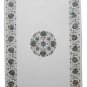 Size 3'x6' Marble Dining Table Top Rare Inlay Pauashell Mosaic Floral Decor