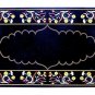 Size 4'x2' Marble Dining Table Top Semi Precious Gems Mosaic Inlay Art Home Deco