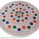 Size 2'x2' Marble Coffee Center Side Table Top Marquetry Mosaic Inlay Furniture Size 2'x2' Marble Coffee Center Side Table Top Marquetry Mosaic Inlay Furniture