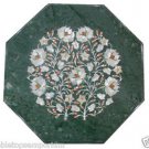 Size 15"x15" Marble Corner Coffee Table Top Mother of Pearl Mosaic Art Decor