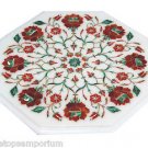 Size 1'x1' Marble Coffee Table Top Hakik Semi Pricious Real Stone Inlaid Arts Size 1'x1' Marble Coffee Table Top Hakik Semi Pricious Real Stone Inlaid Arts