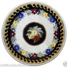 Size 2'x2' Marble Side Coffee Table Top Marquetry Inlay Floral Patio Decor Size 2'x2' Marble Side Coffee Table Top Marquetry Inlay Floral Patio Decor